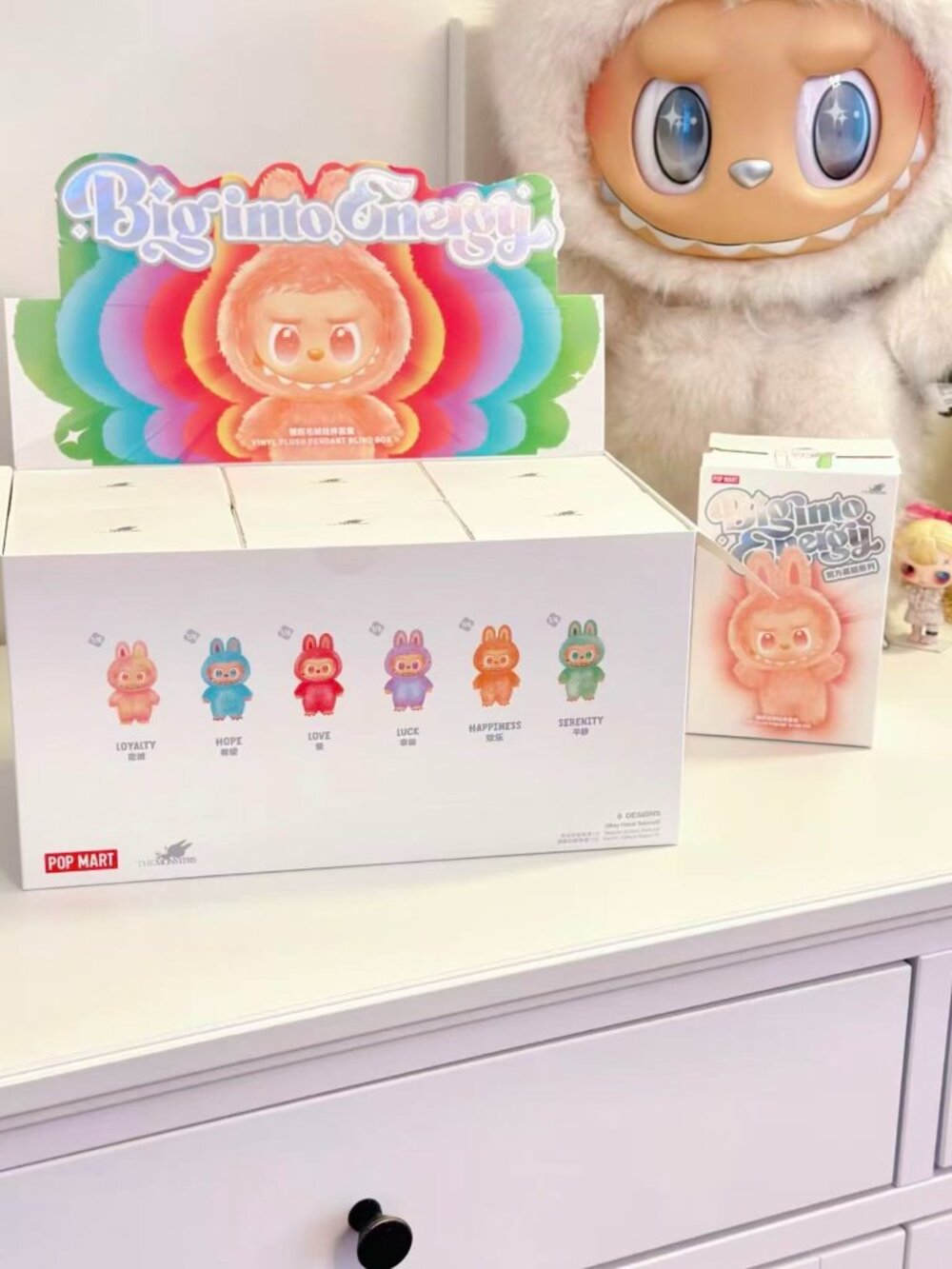【BIE sealed box】 labubu 3.0 Big into energy series full case sealed box
